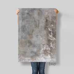 Photography Backdrop PVC scratched concrete wall for Product, Instagram, Flat lay & Food - Lov2031