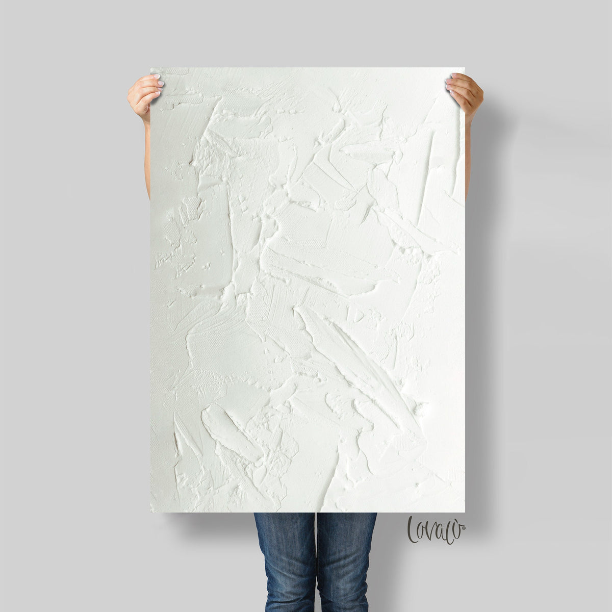 Stucco Paint Vinyl Photography Backdrop for Product, Instagram, Flat lay & Food Photography - Lov553