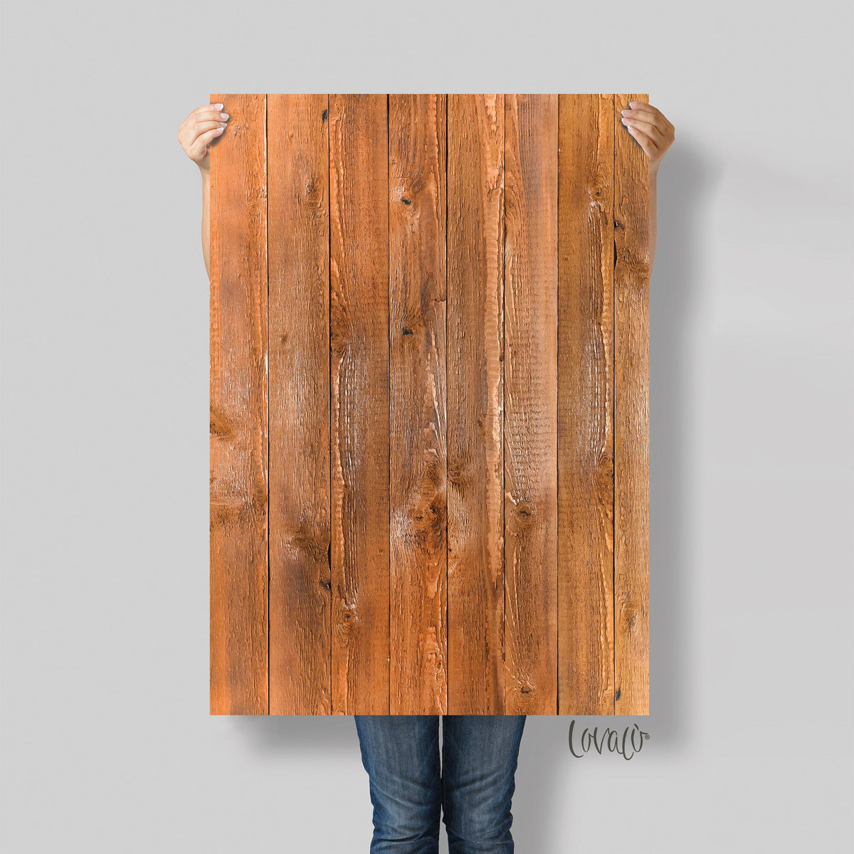 Orange wood Food Photography Backdrop for Product, Instagram, Flat lay & social media Photo - Lov3161