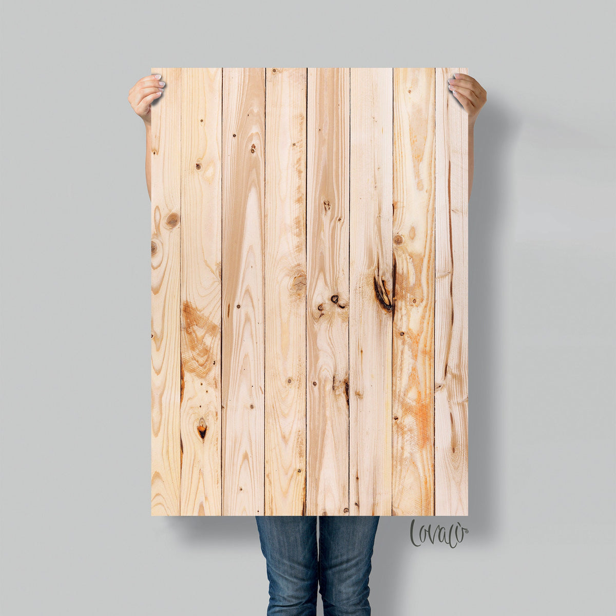 Natural wood Photo Backdrop for social media photography, Instagram, Flat lay & Food Photography - Lov3168