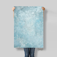 Light Blue abstract surface Photography Backdrop PVC for Product, Instagram, Flat lay & Food Photography - Lov5007