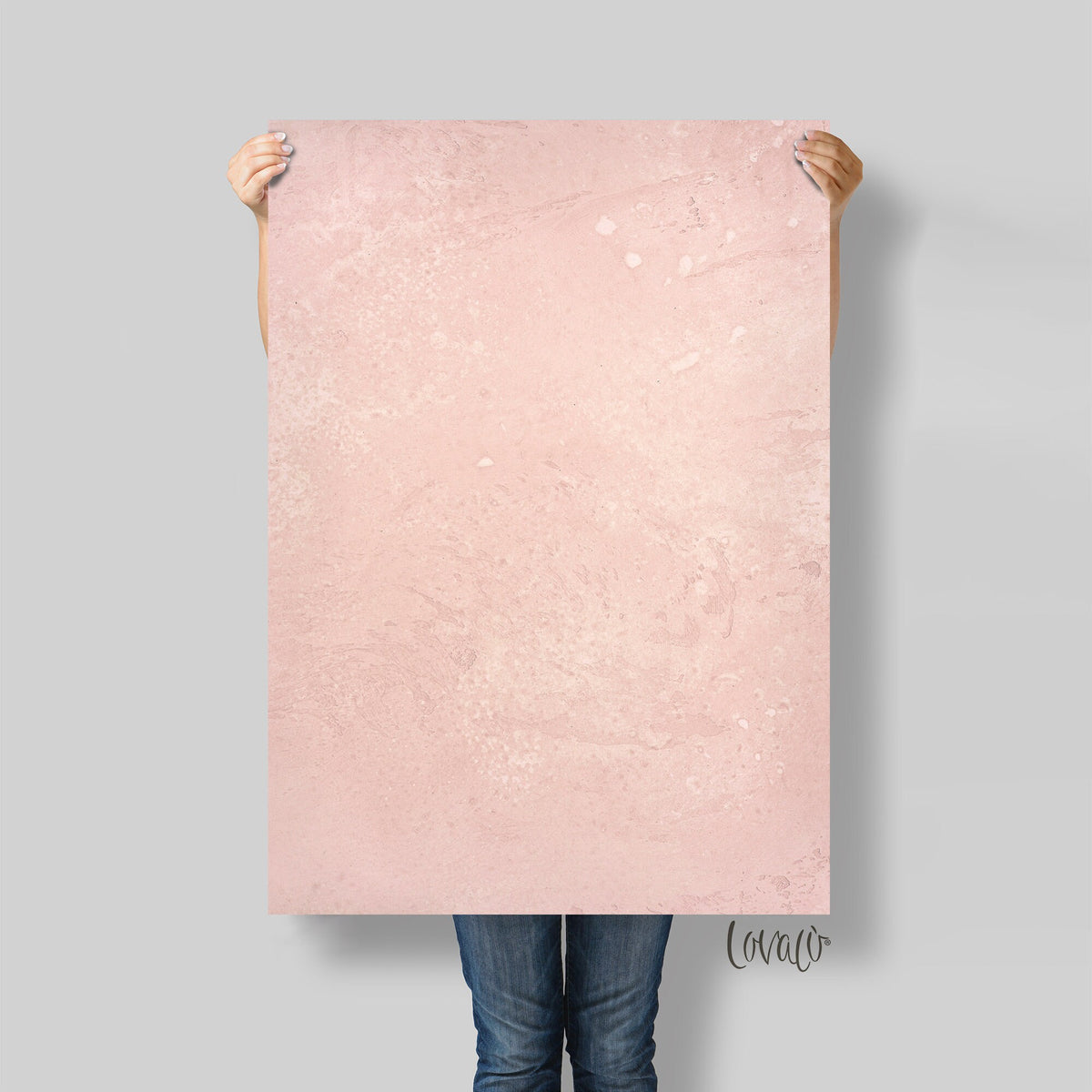 Pink Peach spring abstract surface Photography Backdrop PVC for Product, Instagram, Flat lay & Food Photography - Lov5005